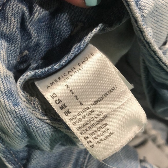 American‎ eagle outfitters women’s size 2 high waisted shorts cute shorts - Picture 7 of 9